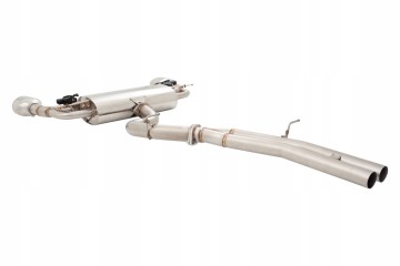 Dual cat back exhaust from 2 5 to 3 with Varex silencer Audi Part manufacturer Xforce