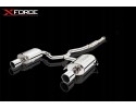 Exhaust system XForce E4 SL07 CBS Cat Back Lexus IS250 IS350 Catalog number of the part E4 SL07 CBS