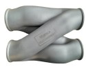Z Pipe 3D printing 2 75 inch 69 2mm stainless steel AISI 304 Part manufacturer Mustela Motorsport