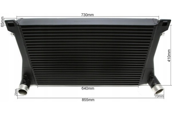 Sports Intercooler FMIC TA TECHNIX AUDI A3 CONVERTIBLE 8V7 8VE S3 quattro Catalog number of the part 05VW008 2_4