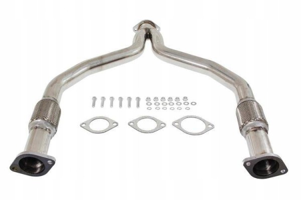 Y Pipe Downpipe for Nissan 370Z Z34 Infiniti G37 V36 with VQ37VHR Engine