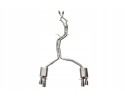 CatBack Active Exhaust System Audi B8 S4 S5 3 0T