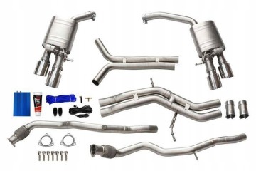 CatBack Active Exhaust System Audi B8 S4 S5 3 0T Version European