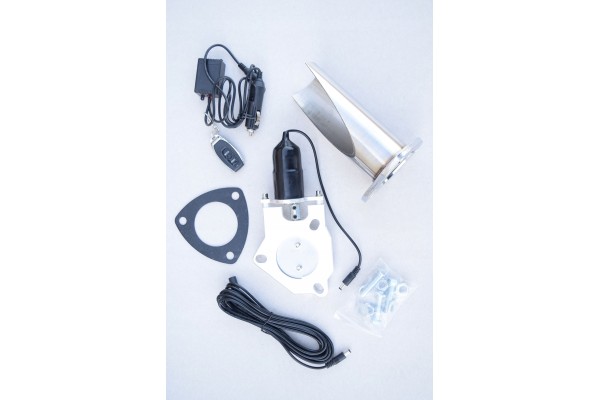63MM 2 5 ELECTRONIC EXHAUST THROTTLE Car type buses undefined trucks cargo vans passenger cars