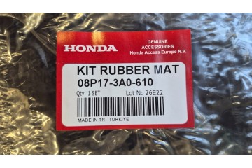 RUBBER RUGS FRONT REAR SET HONDA CR V VI 2023 08P173A0610 ORIGINAL Part manufacturer Honda OE
