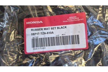 RUBBER RUGS FRONT REAR SET HONDA JAZZ 2020 08P17TZA610A ORIGINAL Part manufacturer Honda OE