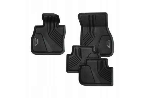Set of rugs and trunk mats BMW Series 1 F40 F70 Customs tariff code 87082990