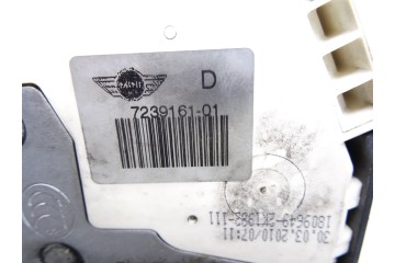 7239161  CERRADURA PUERTA DELANTERA IZQUIERDA MINI MINI (R56) Cooper 2010 7239161 211274 MINI - 3