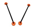 Barras de Techo Universales 2 Piezas 92 cm