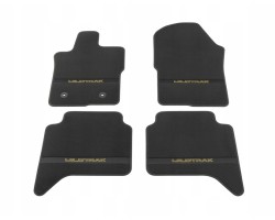 Floor mats standard front and rear black 2022