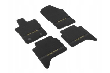 Floor mats standard front and rear black 2022 Catalog number of the part 2601664