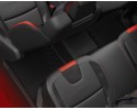 Floor mats rubber front and rear black 2022 Part manufacturer Ford OE