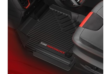 Floor mats rubber front and rear black 2022 Catalog number of the part 2587151