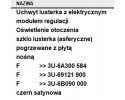 LEFT Mirror Body SKODA OE 3U1857507M01C OE VW Skoda SEAT Cupra Audi Part manufacturer VAG SYSTEM