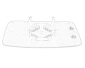 OE exterior mirror glass VW 7J0857521G Part manufacturer Volkswagen OE