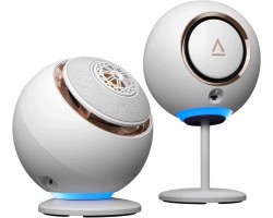 PEBBLE NOVA WHITE BOARD SPEAKER RGB POWERFUL SOUND CONNECTIVITY