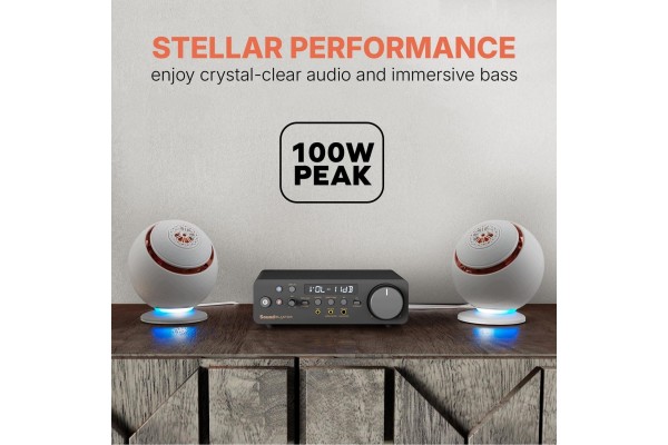 PEBBLE NOVA WHITE BOARD SPEAKER RGB POWERFUL SOUND CONNECTIVITY Catalog number of the part MF1720