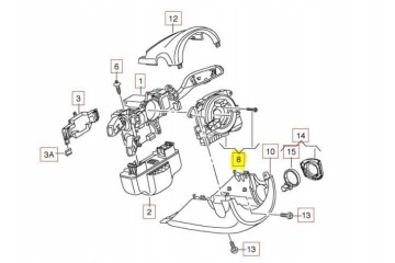 Steering Module Original 5K0953569AL Car type passenger cars