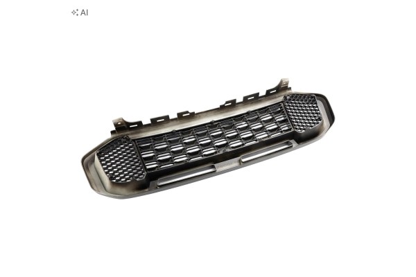 Black front bumper guard for Ford Ranger T8 2019 2023