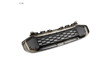 Black front bumper guard for Ford Ranger T8 2019 2023