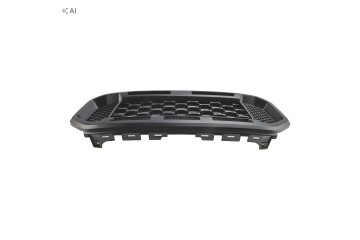 Black front bumper guard for Ford Ranger T8 2019 2023 Catalog number of the part FD19 002