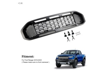 Rejilla negra para parachoques delantero Ford Ranger T8 2019-2023