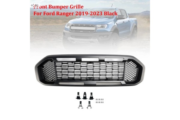 Rejilla negra para parachoques delantero Ford Ranger T8 2019-2023