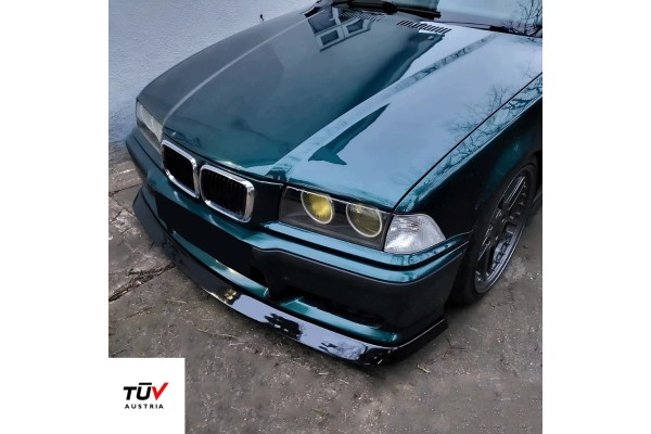 For BMW M3 E36 1990 2000 Front Splitter With ABE TUV Aerodynamic Catalog number of the part OWBL011