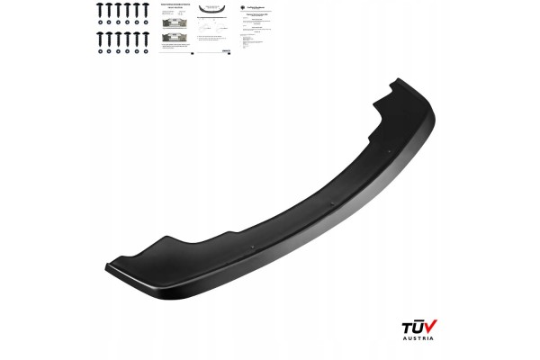 For BMW M3 E36 1990 2000 Front Splitter With ABE TUV Aerodynamic Installation side front