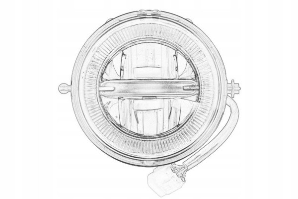 Fog lamp 63 12 2 348 832 Part manufacturer BMW OE