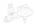 Embedding wiper 61627209167 OE Catalog number of the part 61627209167