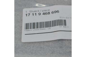 Cubierta superior frontal BMW X3 G01 M F97 contra picaduras de piedras