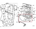 BMW 3 E36 1 6i 75kW Crankshaft Crankshaft Sensor 12141739886 Catalog number of the part OEM 12141739886