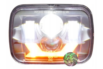 2 Lamps 5x7 7x6 inch E approval LED OSRAM 144 lm W JEEP XJ Catalog number of the part LED OSRAM 5x7 B DRL AS
