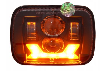 2 Lamps 5x7 7x6 inch E approval LED OSRAM 144 lm W JEEP XJ EAN GTIN 5905031237102