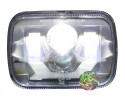 2 Faros LED 5x7 y 7x6 pulgadas con OSRAM 144 lm/W y DRL, Antiarañazos