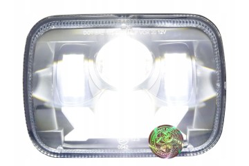 2 Faros LED 5x7 y 7x6 pulgadas con OSRAM 144 lm/W y DRL, Antiarañazos
