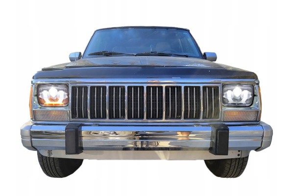 2 Faros LED 5x7 y 7x6 pulgadas con OSRAM 144 lm/W y DRL, Antiarañazos