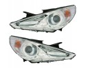 DEPO LEFT HEADLIGHT ECE ELECTRIC CHROME PLATED Hyundai Sonata 11 Installation side left