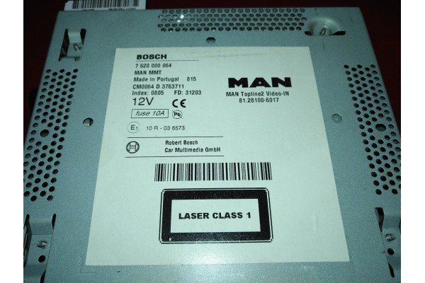 MAN TGX TGS TGL RADIO NAWIGACJA 81281006017 Part manufacturer MAN OE
