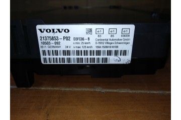 VOLVO FL FE LICZNIK ZEGARY 21375853 Catalog number of the part 21375853