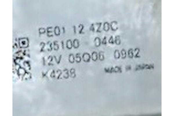 COMPLETE ENGINE MAZDA CX 5 2 5 PY01 PE01 Engine type petrol