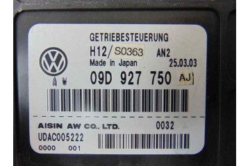 09D927750AJ CENTRALITA CAMBIO AUTOMATICO PORSCHE CAYENNE (TIPO 9PA) S 2005 09D927750AJ 183084 PORSCHE - 2