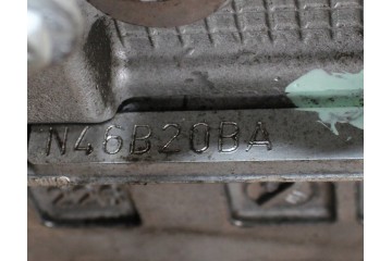 PETROL ENGINE BMW SERIES 3 E90 320i 2 0 N46B20BA Catalog number of the part N46B20BA