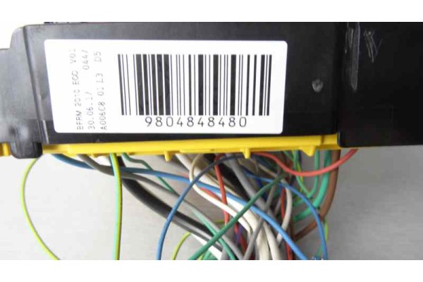 9804848480 CAJA RELES / FUSIBLES CITROEN C4 CACTUS Shine 2018 9804848480 173797 CITROEN - 1