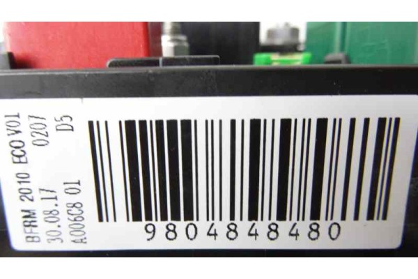 9804848480 CAJA RELES / FUSIBLES CITROEN C4 CACTUS