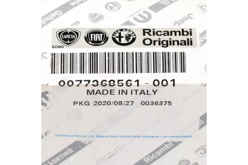 Fiat OE 77368561 air conditioning activator Quality of parts according to GVO O original with manufacturer s logo OE