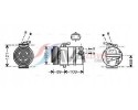 COMPRESSOR AIR CONDITIONING OPEL ASTRA 2 0 98 OLAK358 AVA AVA QUALITY COOLING Part manufacturer AVA Quality cooling