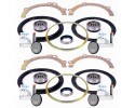 NISSAN PATROL Y61 CROSSOVER BALL REPAIR KIT 97 09 WITH KOYO BEARINGS