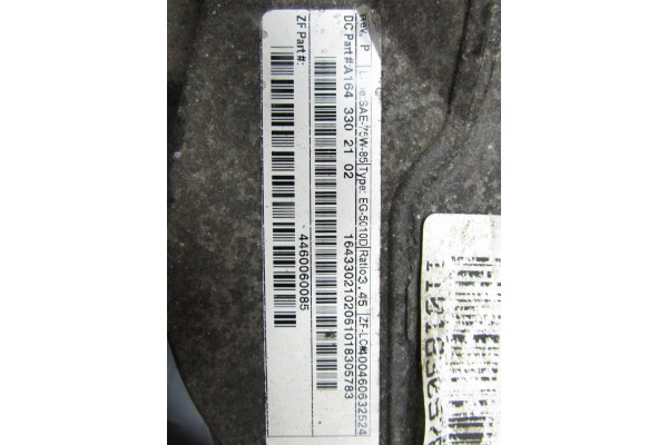 Diferencial delantero Mercedes-Benz ML W164 3.0 CDI V6 2005-2011